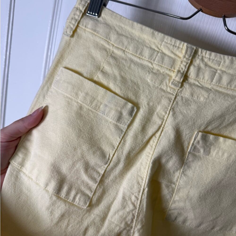 Frank & Eileen Kinsdale Performance Linen Blend Pants in Canary Yellow 2 - Picture 7 of 11
